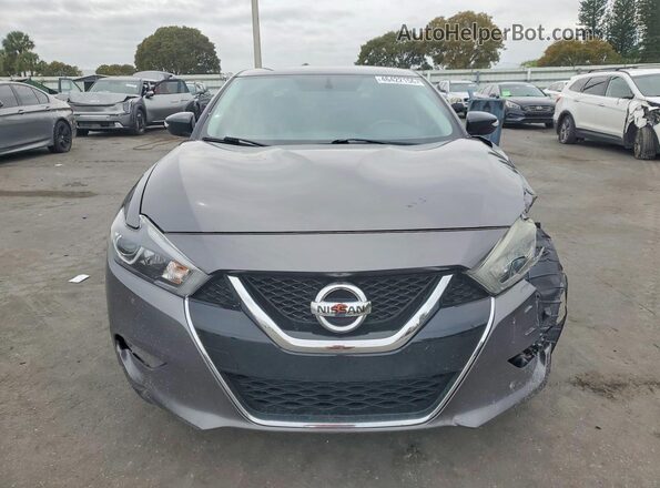 1N4AA6AP9JC398105 2018 NISSAN MAXIMA Gray Widok z przodu