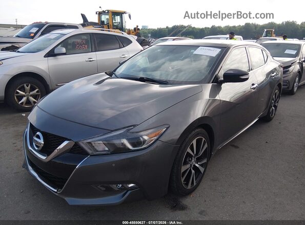 1N4AA6AP9JC402010 2018 NISSAN MAXIMA Gray Front left