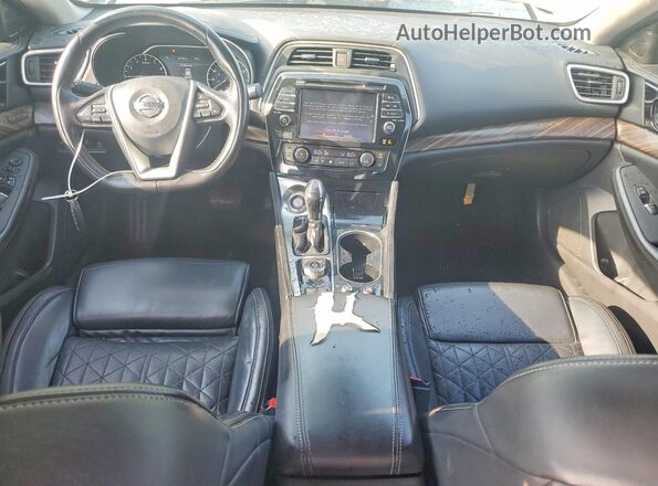 1N4AA6APXGC375604 2016 NISSAN MAXIMA White Widok deski rozdzielczej