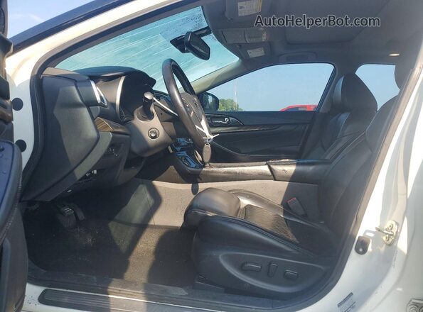 1N4AA6APXGC375604 2016 NISSAN MAXIMA White Widok wnętrza z przodu