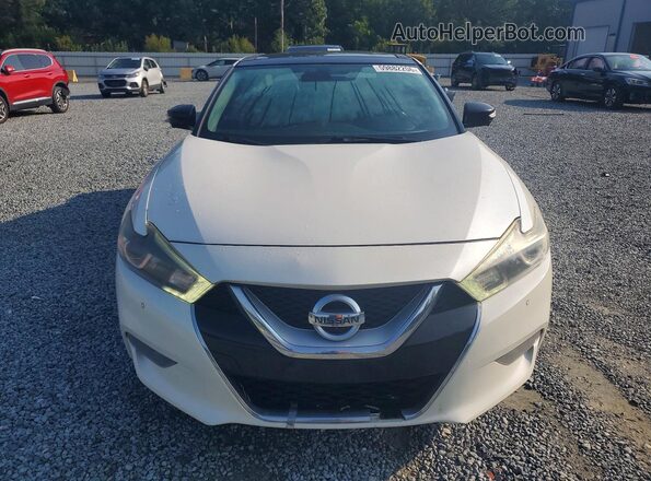 1N4AA6APXGC375604 2016 NISSAN MAXIMA White Widok z przodu