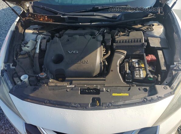 1N4AA6APXGC375604 2016 NISSAN MAXIMA White Widok wnętrza z tyłu