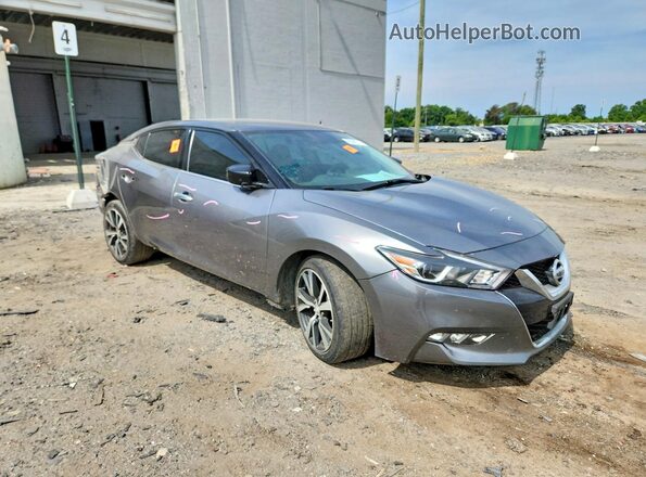 1N4AA6APXGC377868 2016 NISSAN MAXIMA Gray Передня права чверть