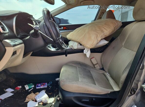 1N4AA6APXGC377868 2016 NISSAN MAXIMA Gray Вид салону спереду