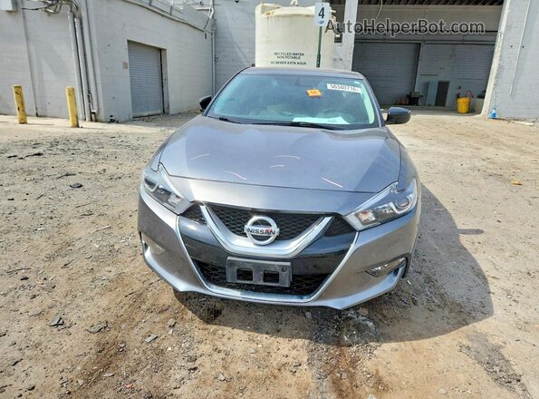 1N4AA6APXGC377868 2016 NISSAN MAXIMA Gray Вид спереду
