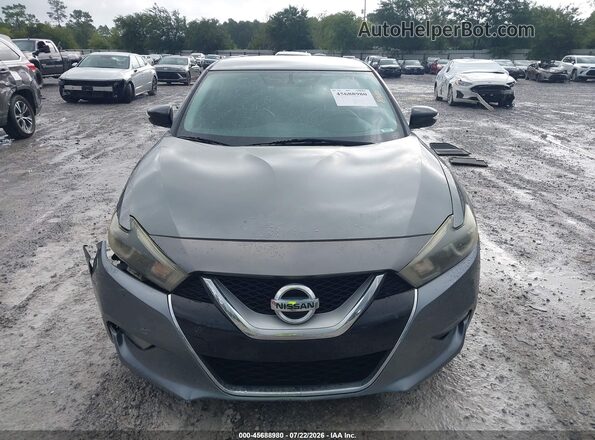 1N4AA6APXGC380091 2016 NISSAN MAXIMA Gray Dashboard view