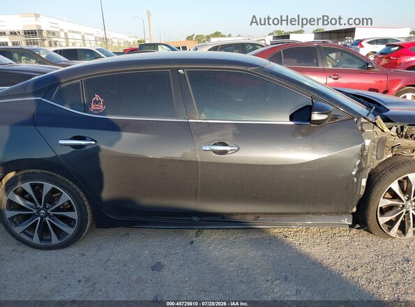 1N4AA6APXGC386795 2016 NISSAN MAXIMA Серый Вид задней части салона