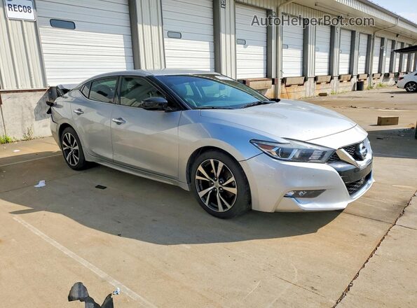1N4AA6APXGC395299 2016 NISSAN MAXIMA Silver Передня права чверть