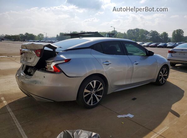 1N4AA6APXGC395299 2016 NISSAN MAXIMA Silver Задня права чверть