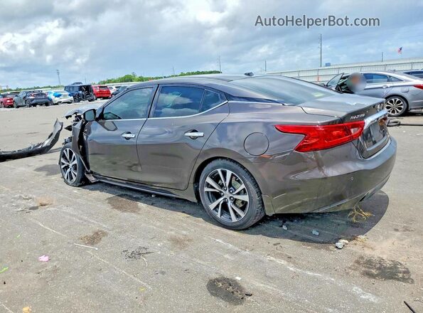 1N4AA6APXGC402414 2016 NISSAN MAXIMA Brown უკანა მარცხენა