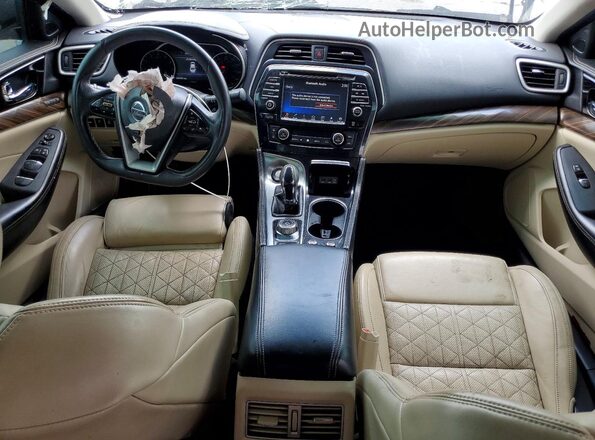 1N4AA6APXGC402414 2016 NISSAN MAXIMA Brown წინა პანელის ხედი