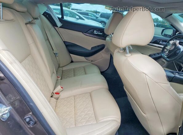 1N4AA6APXGC402414 2016 NISSAN MAXIMA Brown უკანა სავარძლების ხედი