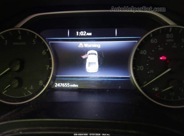 1N4AA6APXGC432061 2016 NISSAN MAXIMA Gray Հետևի նստատեղերի տեսք