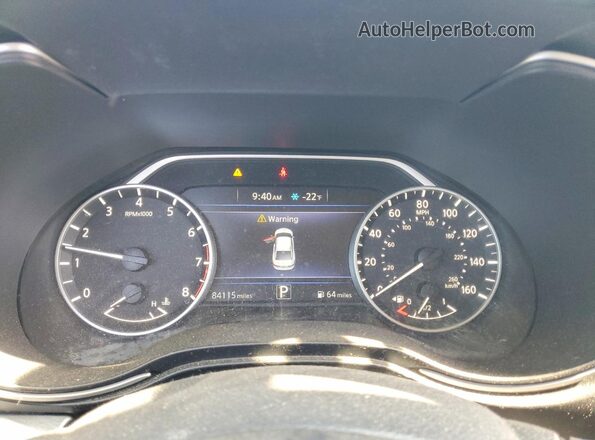 1N4AA6APXGC900001 2016 NISSAN MAXIMA Black Instrument cluster view