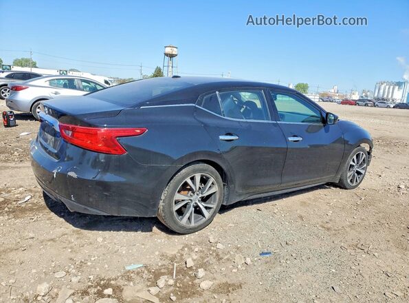 1N4AA6APXGC900001 2016 NISSAN MAXIMA Black Rear right