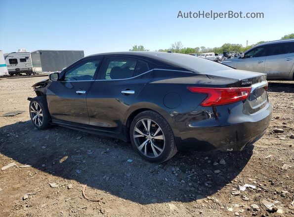 1N4AA6APXGC900001 2016 NISSAN MAXIMA Black Rear left