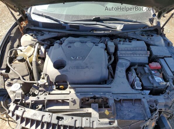 1N4AA6APXGC900001 2016 NISSAN MAXIMA Black Rear interior view