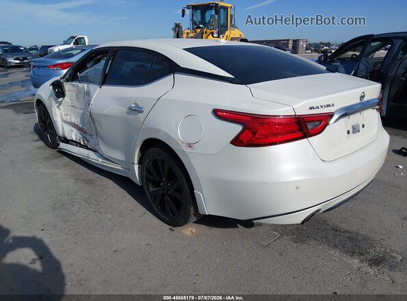 1N4AA6APXGC901830 2016 NISSAN MAXIMA White Tył lewy