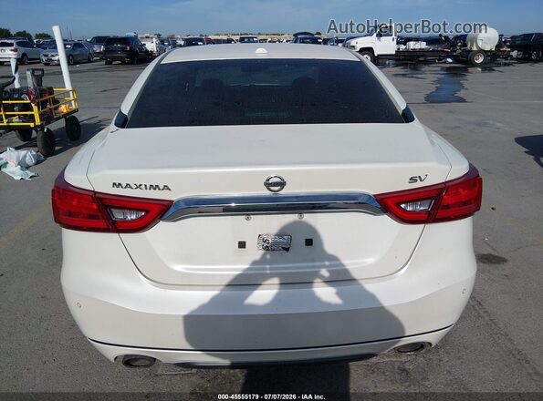 1N4AA6APXGC901830 2016 NISSAN MAXIMA White 