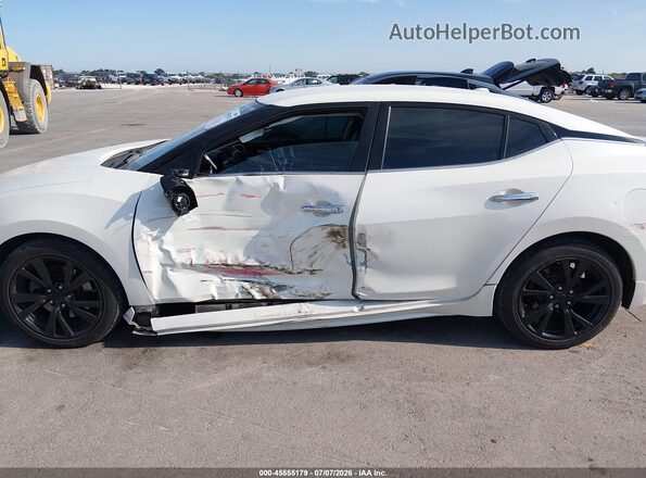 1N4AA6APXGC901830 2016 NISSAN MAXIMA White Widok wnętrza 360 stopni