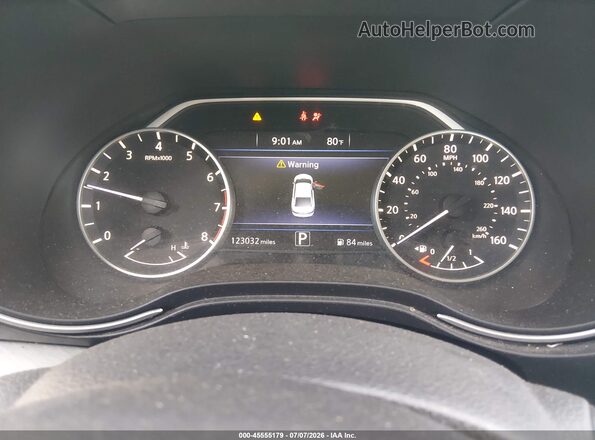 1N4AA6APXGC901830 2016 NISSAN MAXIMA White Widok tylnych siedzeń