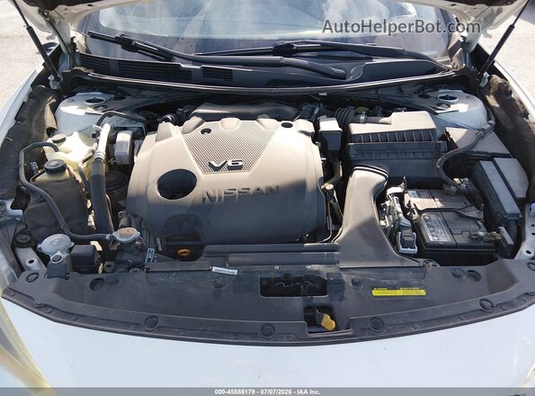 1N4AA6APXGC901830 2016 NISSAN MAXIMA White Widok z tyłu