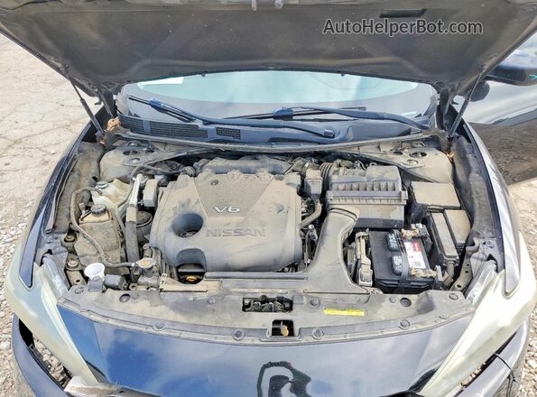 1N4AA6APXGC904257 2016 NISSAN MAXIMA Black Widok wnętrza z tyłu