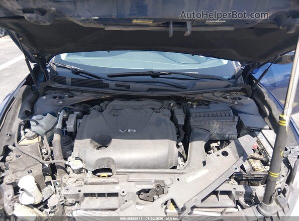 1N4AA6APXHC369058 2017 NISSAN MAXIMA Синий Вид сзади