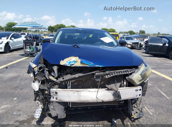 1N4AA6APXHC369058 2017 NISSAN MAXIMA Синий Вид спереди