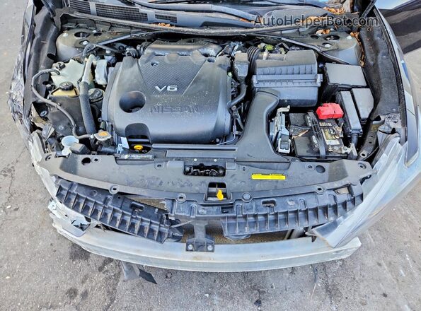 1N4AA6APXHC371523 2017 NISSAN MAXIMA Black Rear interior view