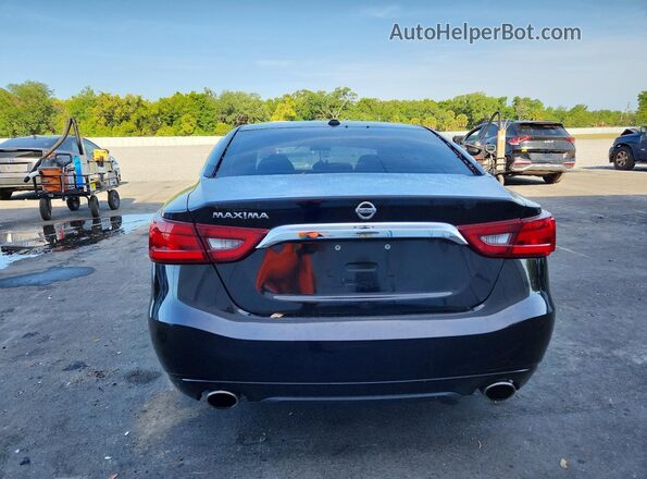 1N4AA6APXHC371523 2017 NISSAN MAXIMA Black Rear view