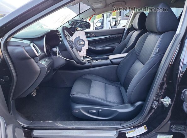 1N4AA6APXHC371523 2017 NISSAN MAXIMA Black Front interior view