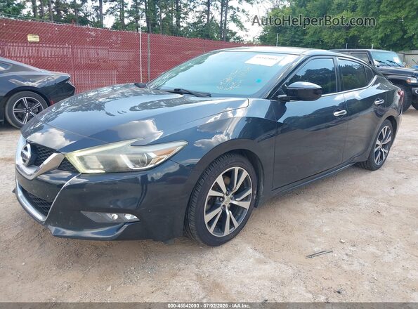 1N4AA6APXHC387625 2017 NISSAN MAXIMA Серый Передняя левая четверть