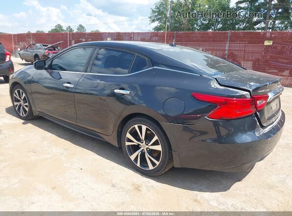 1N4AA6APXHC387625 2017 NISSAN MAXIMA Серый Задняя левая четверть