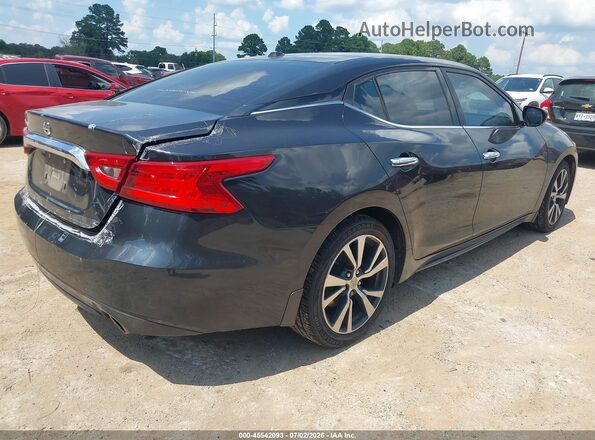 1N4AA6APXHC387625 2017 NISSAN MAXIMA Серый Задняя правая четверть