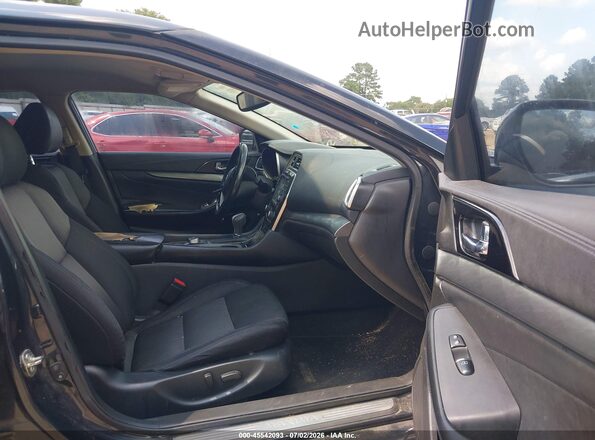 1N4AA6APXHC387625 2017 NISSAN MAXIMA Серый Вид салона спереди