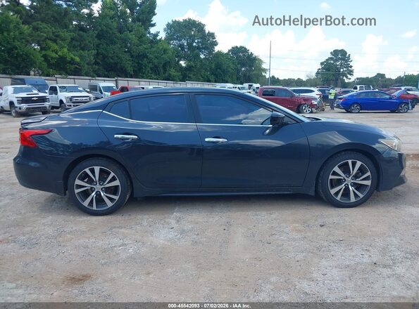 1N4AA6APXHC387625 2017 NISSAN MAXIMA Серый Вид задней части салона