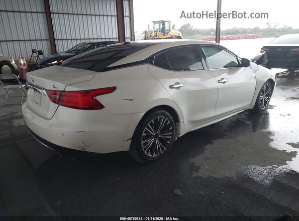 1N4AA6APXHC399953 2017 NISSAN MAXIMA White Tył prawy
