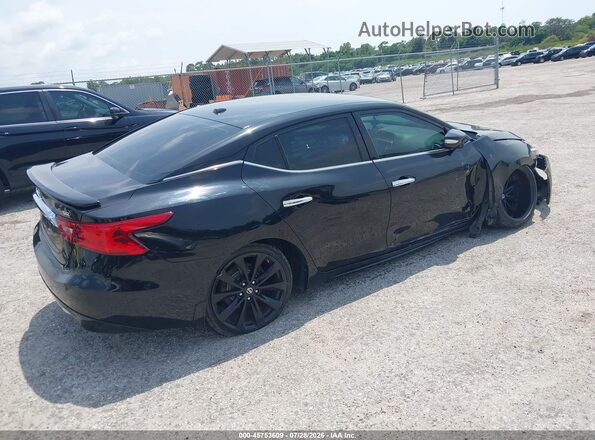 1N4AA6APXHC404309 2017 NISSAN MAXIMA Black უკანა მარჯვენა