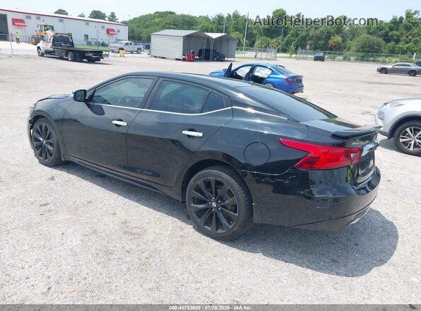 1N4AA6APXHC404309 2017 NISSAN MAXIMA Black უკანა მარცხენა