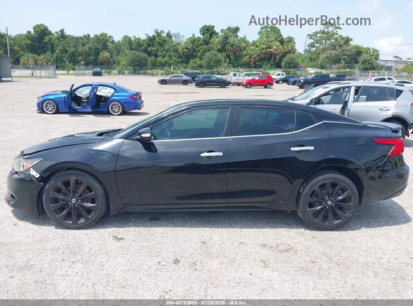 1N4AA6APXHC404309 2017 NISSAN MAXIMA Black სალონის 360-გრადუსიანი ხედი