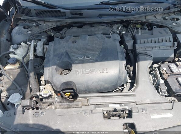 1N4AA6APXHC404309 2017 NISSAN MAXIMA Black უკანა ხედი