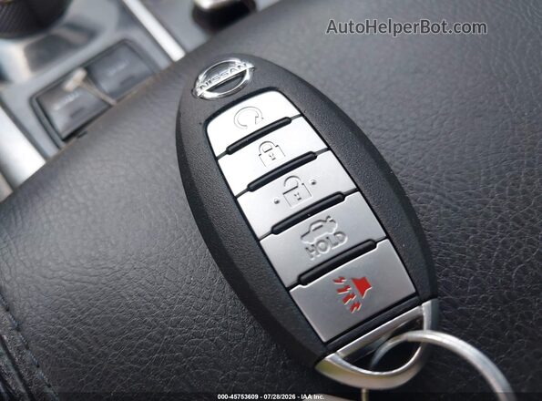1N4AA6APXHC404309 2017 NISSAN MAXIMA Black წინა პანელის ხედი