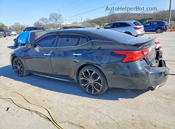1N4AA6APXHC411132 2017 NISSAN MAXIMA Черный Задняя левая четверть