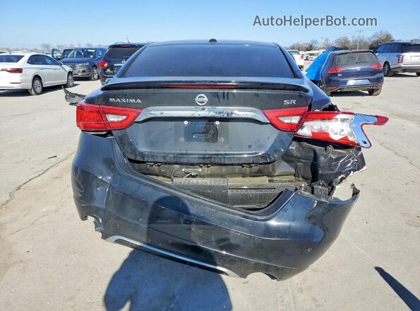 1N4AA6APXHC411132 2017 NISSAN MAXIMA Черный Вид сзади