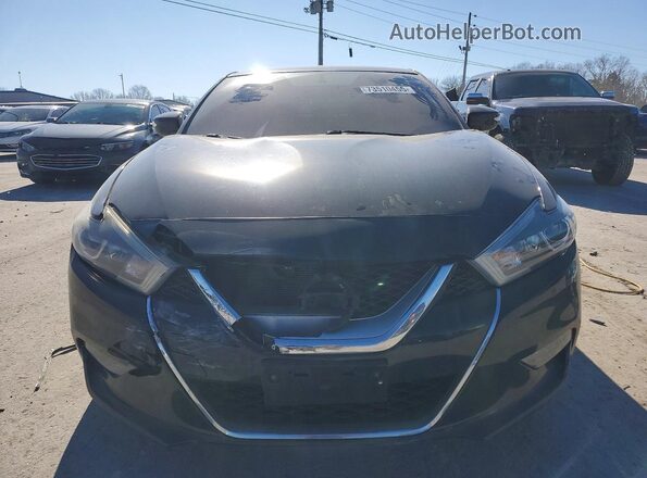 1N4AA6APXHC411132 2017 NISSAN MAXIMA Черный Вид спереди