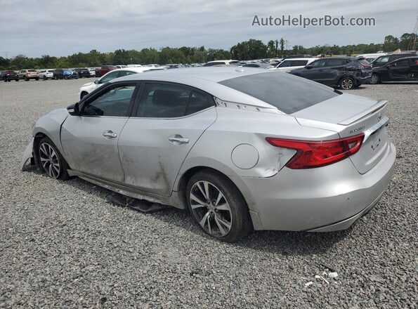 1N4AA6APXHC412880 2017 NISSAN MAXIMA Серебряный Задняя левая четверть
