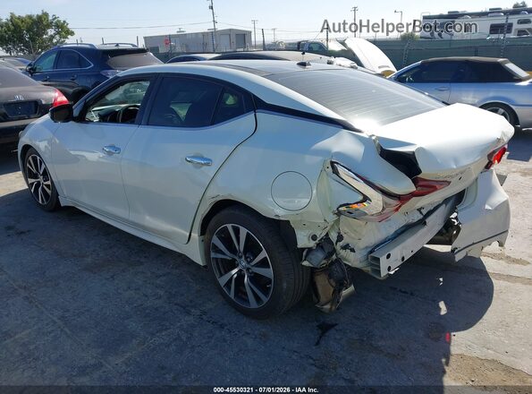 1N4AA6APXHC413866 2017 NISSAN MAXIMA White Tył lewy