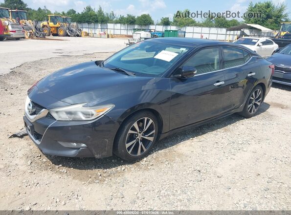 1N4AA6APXHC425323 2017 NISSAN MAXIMA Black Передня ліва чверть