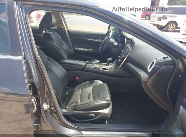 1N4AA6APXHC425323 2017 NISSAN MAXIMA Black Вид салону спереду
